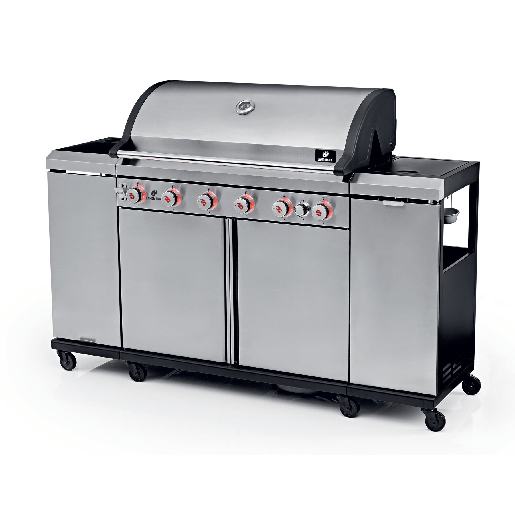 Gasolgrill Landmann Outdoor Kitchen 6.1 Stainless Steel