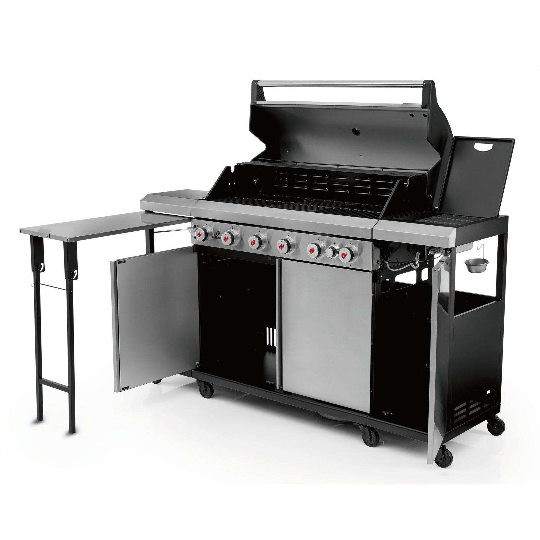 Gasolgrill Landmann Outdoor Kitchen 6.1 Stainless Steel