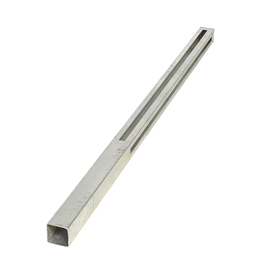 Hörnstolpe Kirkedal Staket K202 Utförande: Galvaniserat, Längd: 2570 mm, Bredd: 80 mm