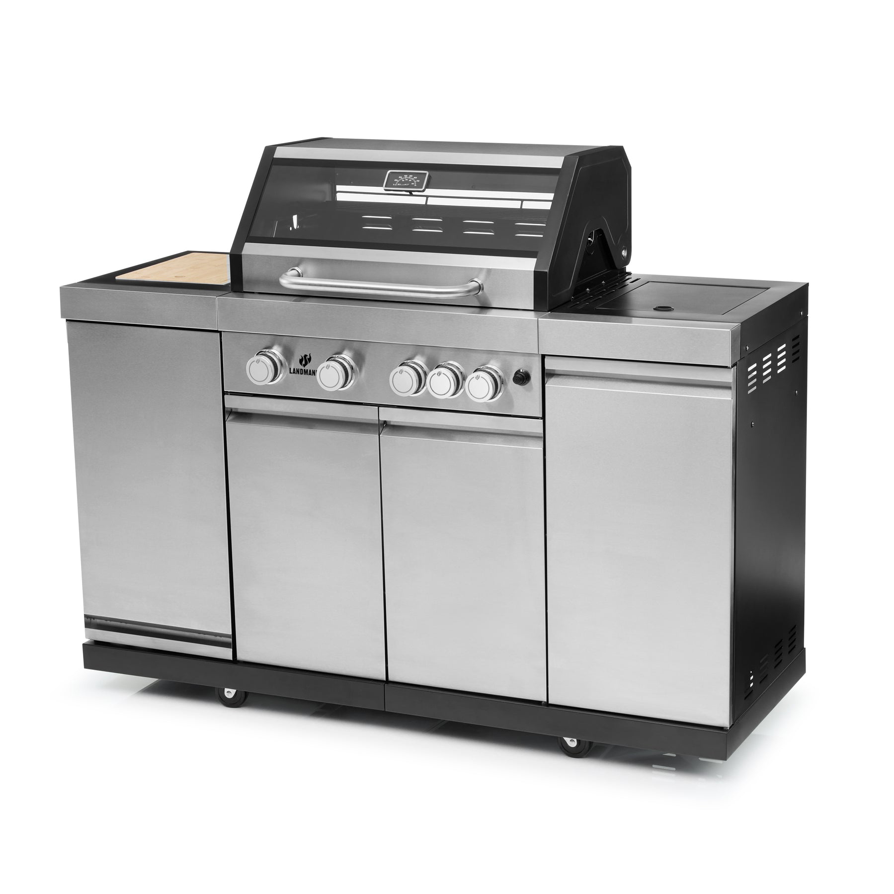 Gasol-/Kolgrill Landmann Avalon Hybrid Kitchen 4.1 MaxX