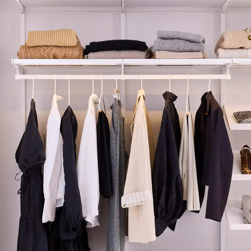 Klädstångshållare Elfa Décor+