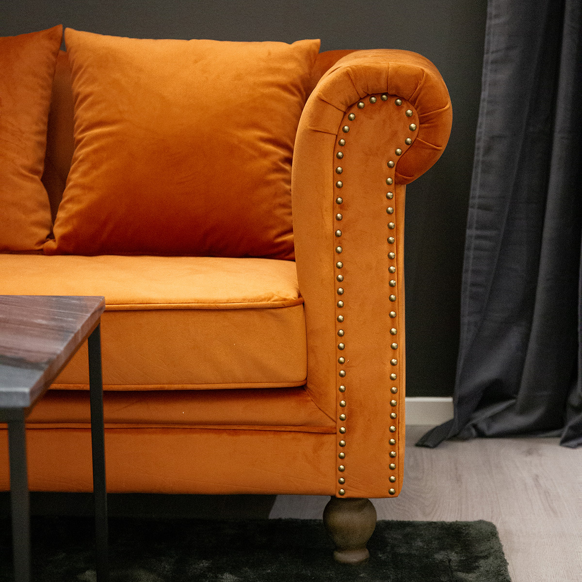 3-sitssoffa Venture Home Velvet