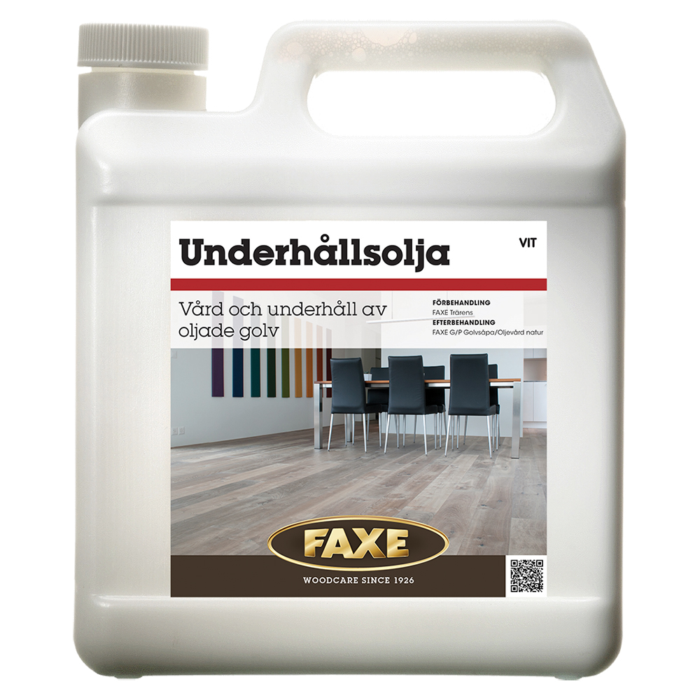 Underhållsolja Faxe Vit 1 liter