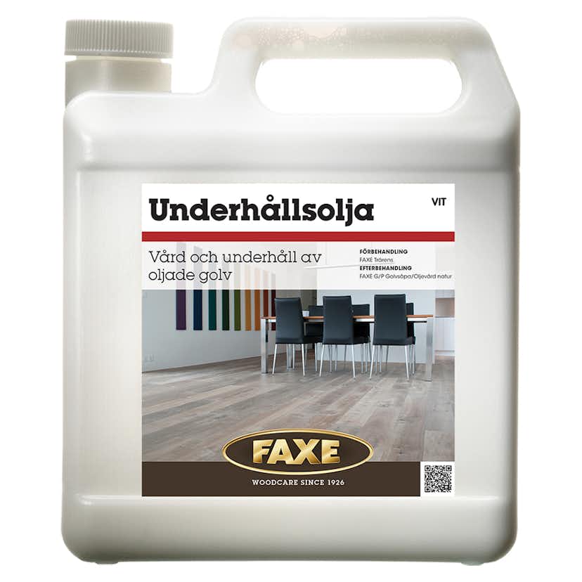 Underhållsolja Faxe Vit 1 liter