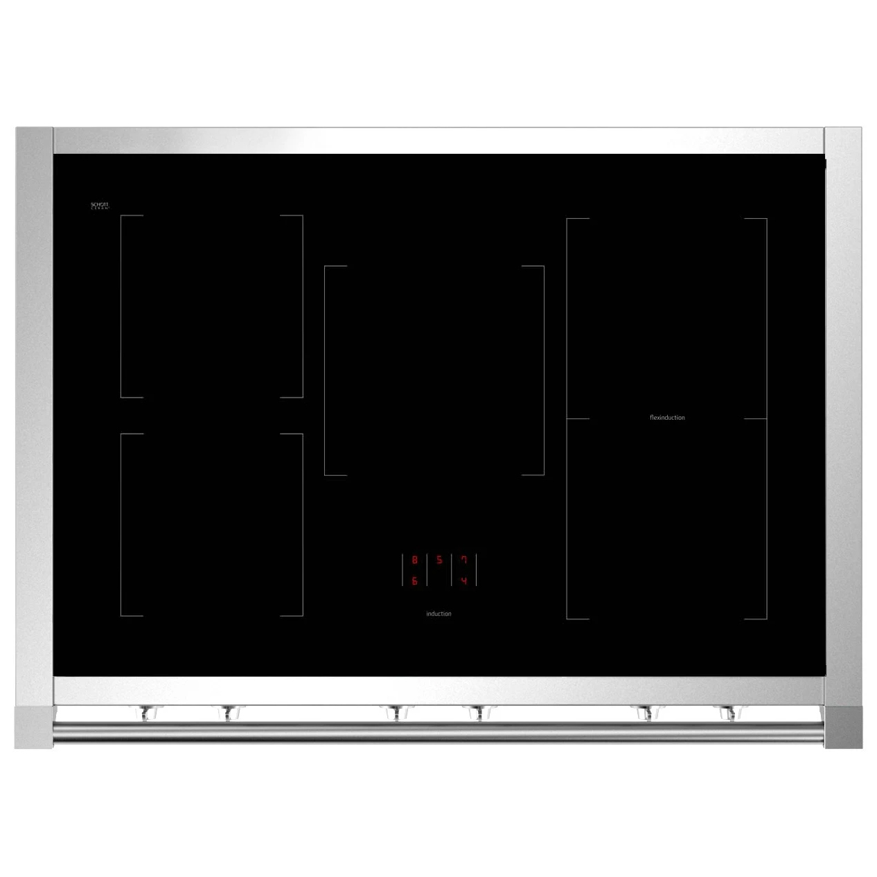 Induktionsspis Steel Ascot Combi-Steam 100cm med Två Ugnar