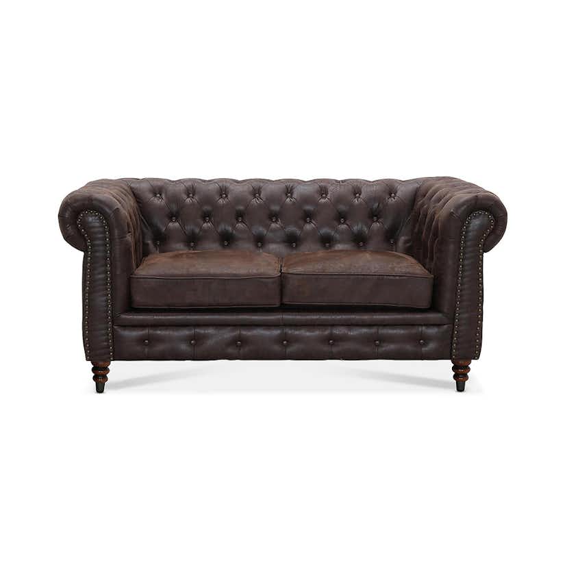 2-sitssoffa Manor House Cambridge Brun