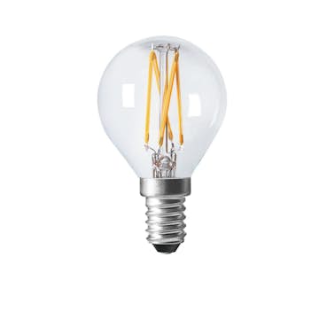 LED-lampa PR Home Shine Filament Klot Clear E14 3,5 W
