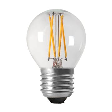 LED-lampa PR Home Shine Filament Klot Clear E27 4 W