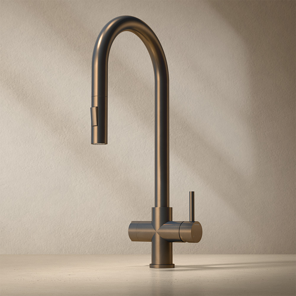 Köksblandare Westerbergs Ciconia XL Nexus med Utdragbar Pip och Diskmaskinsavstängning