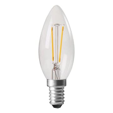 LED-lampa PR Home Shine Filament Kron Clear 45 mm 2,5 W