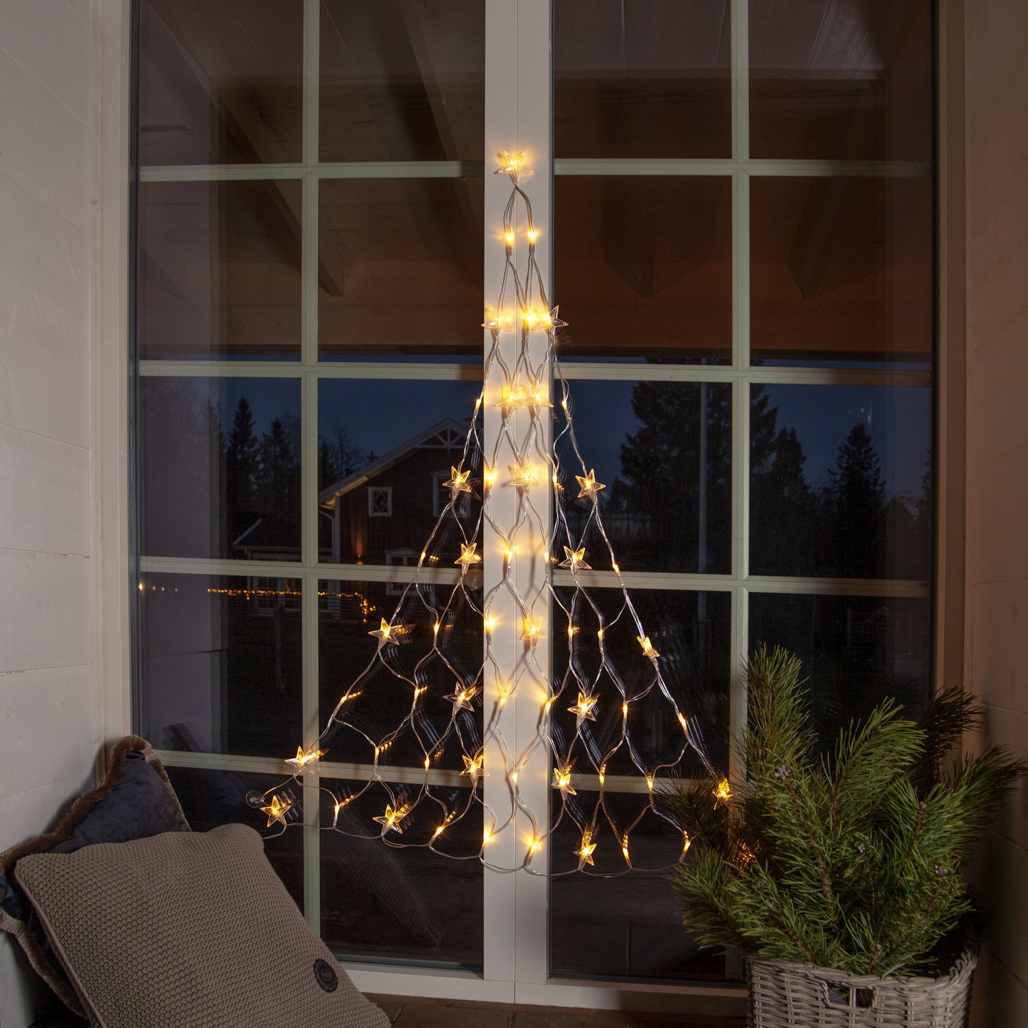 Ljusnät Star Trading Star Curtain Gran 55Lww