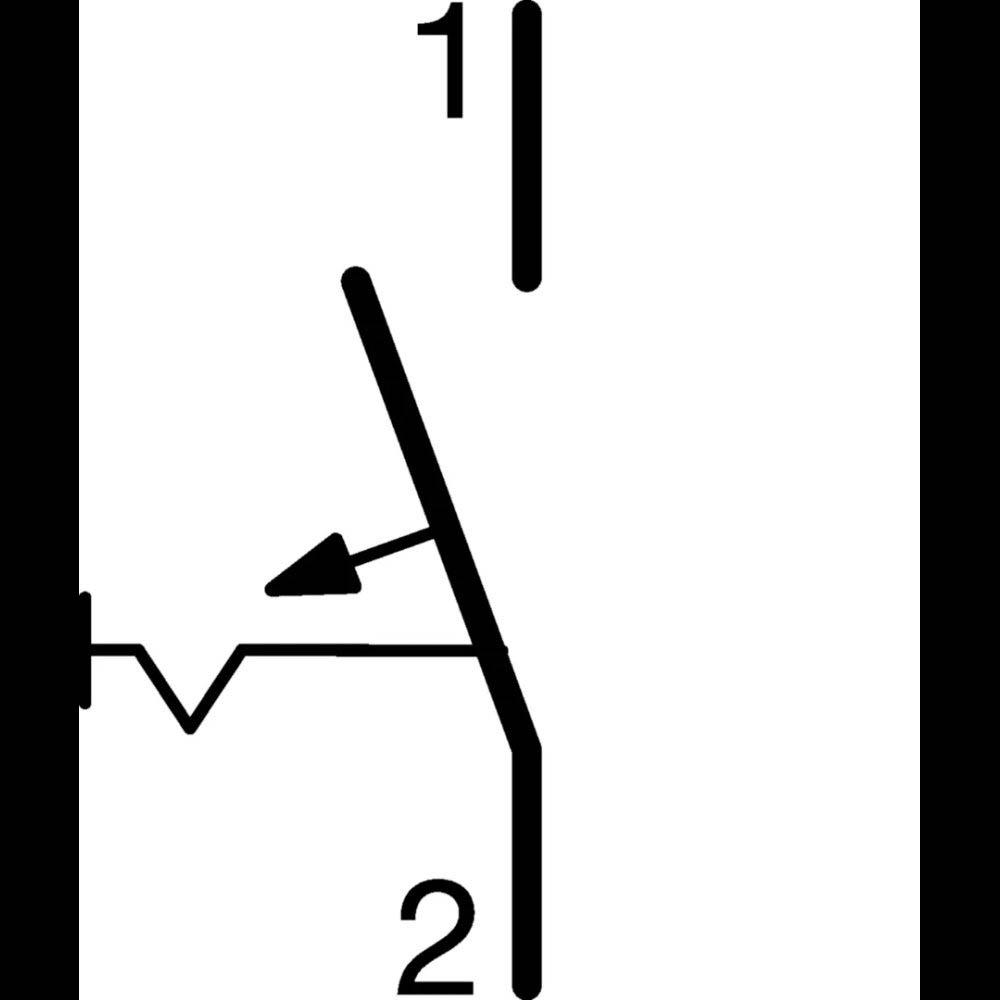 Dvärgbrytare Hager Snabbanslutning QuickConnect 1-polig med C-karakteristisk Brytförmåga 6 kA