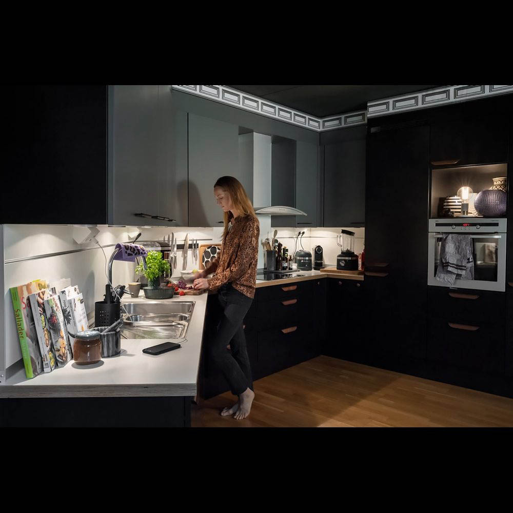 Hörnbox Hager 2-fack S.1