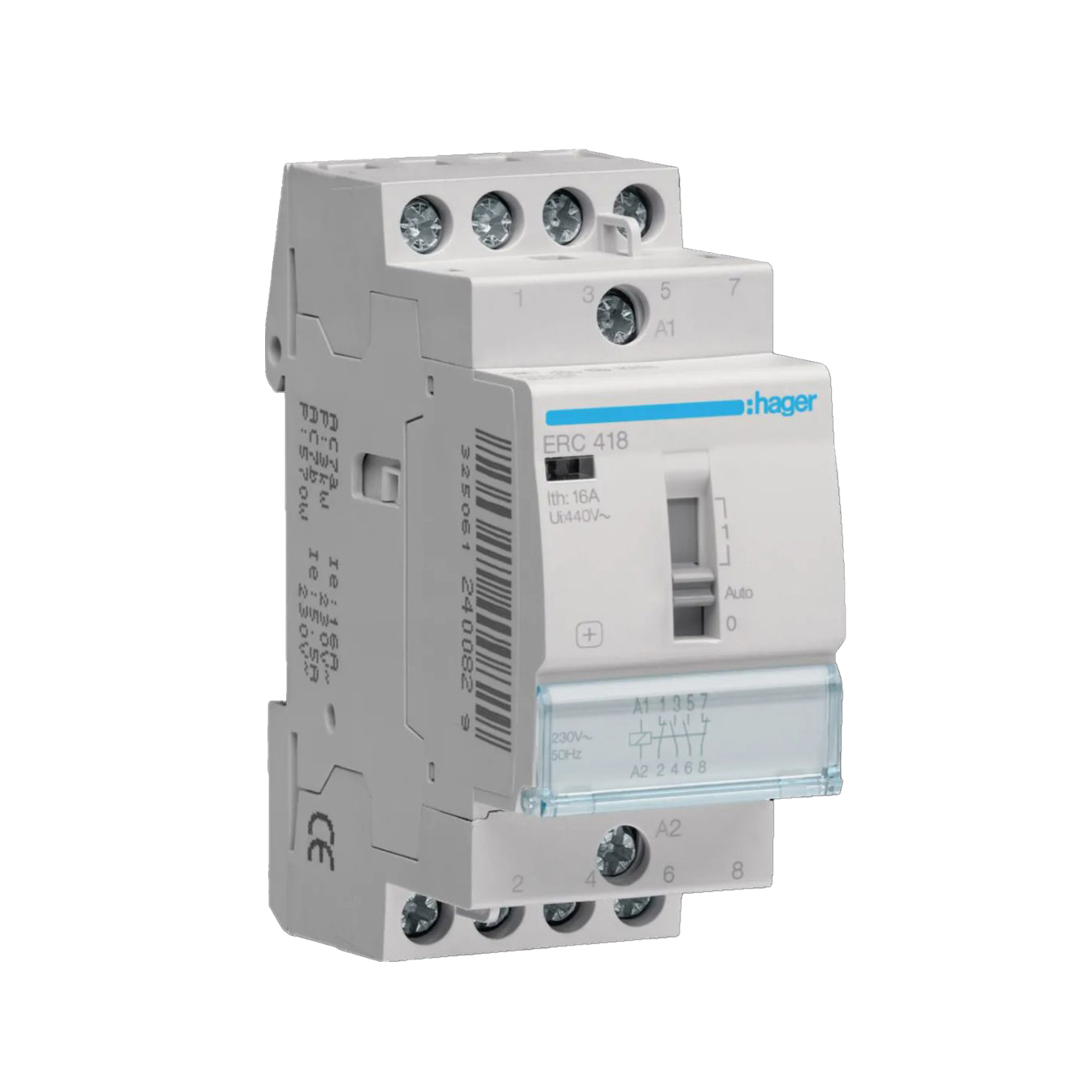 Relä Hager 16 A AC-7a 230 V AC