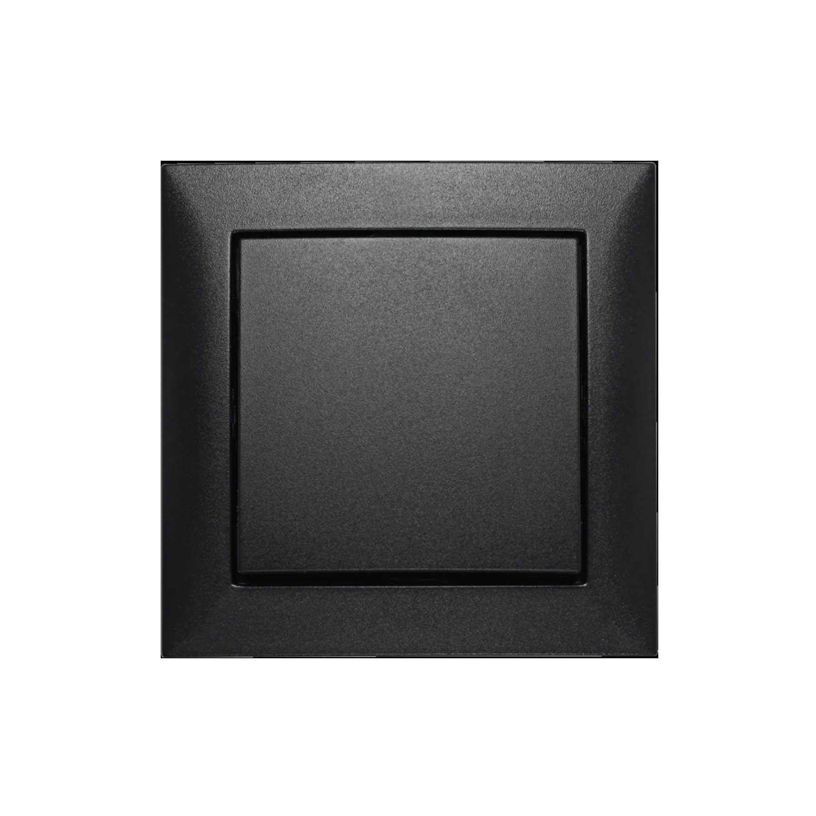 Strömställare Hager Kors Komplett med Ram Insats med Klor Snabbanslutning S.1