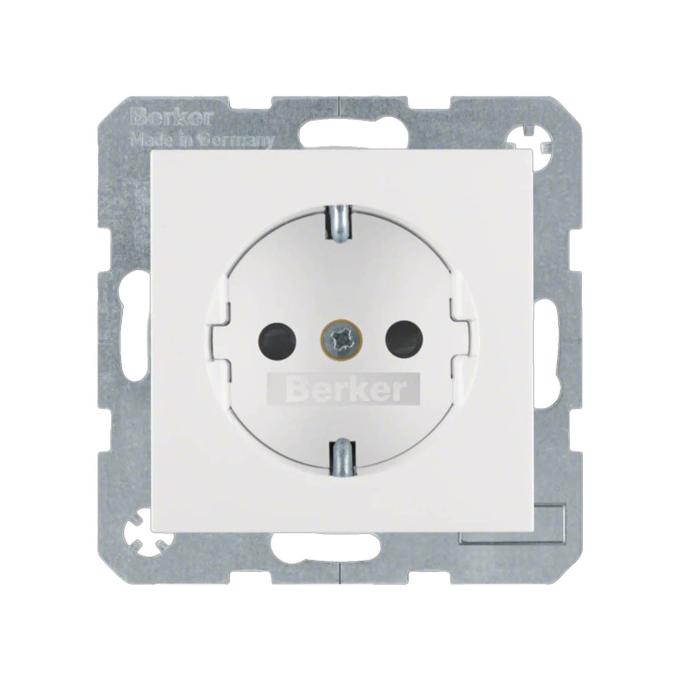 Vägguttag Hager 1-vägs Insats med Klor Snabbanslutning S.1