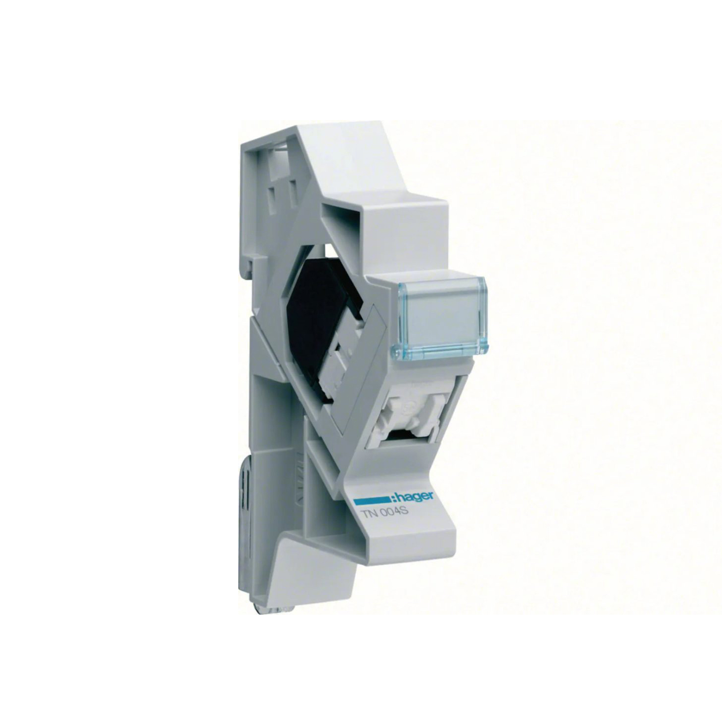 Modularuttag Hager 4 st RJ45 i Normutförande Kategori 5E Oskärmat Don