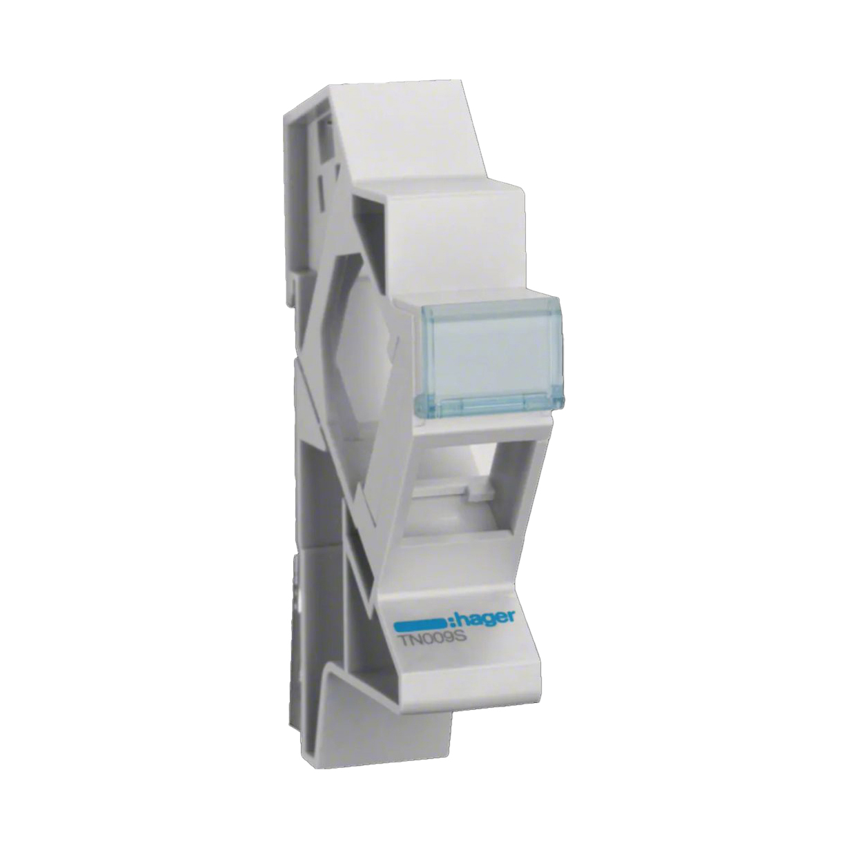 Hållare Hager för RJ45-kontakt i normutförande