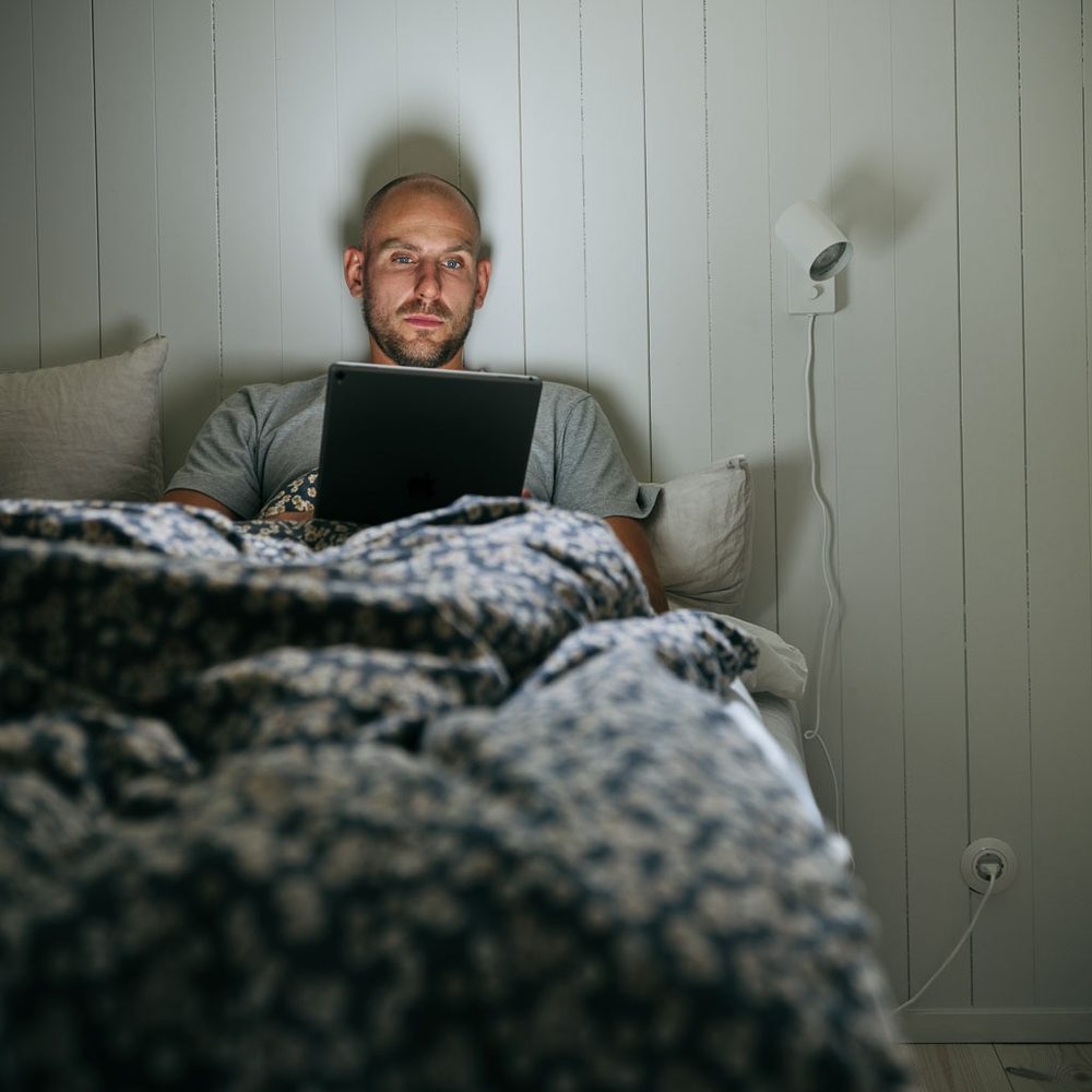 Kombinationsram Hager 1-fack i Plast Serie 1930