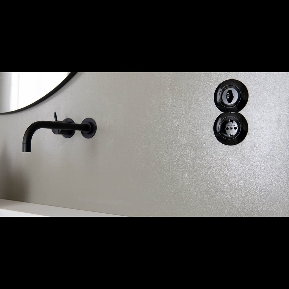 Vägguttag Hager 1-vägs Insats med Klor 16 A Snabbanslutning Serie 1930