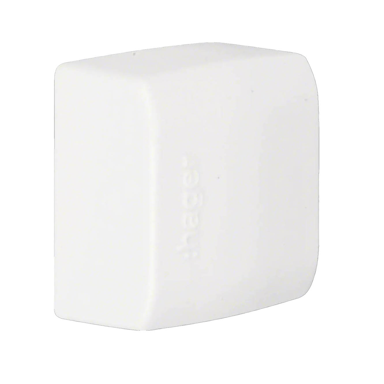 Ändstycke till Minikanal Hager ATA/ATH Halogenfri Vit RAL 9016