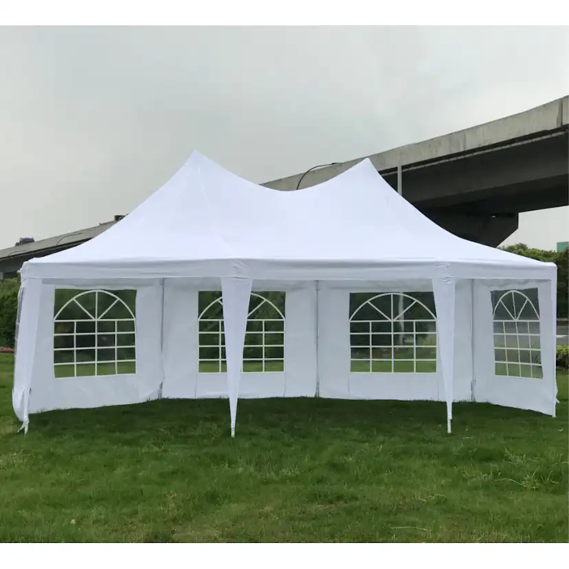 Partytält Green Land 5x6,8 m Octagon