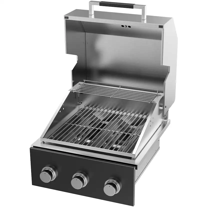 Gasolgrill Skotte Kitchen Rostfri 3 Brännare Till Utekök