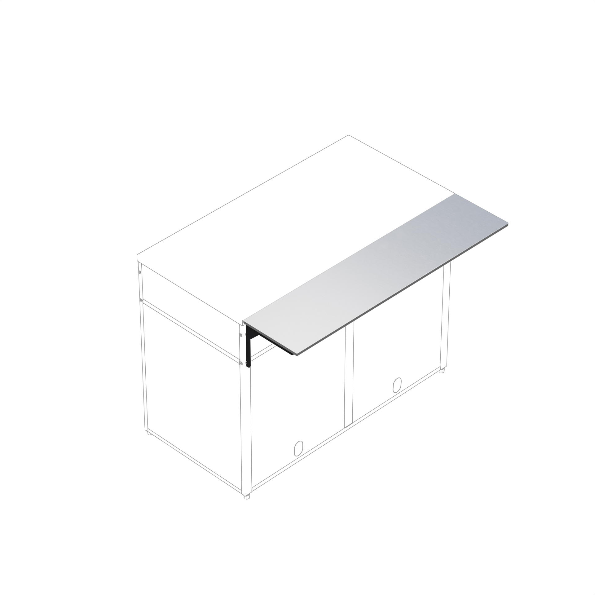 Bardisk Skotte Kitchen 1208 Large Till Utekök