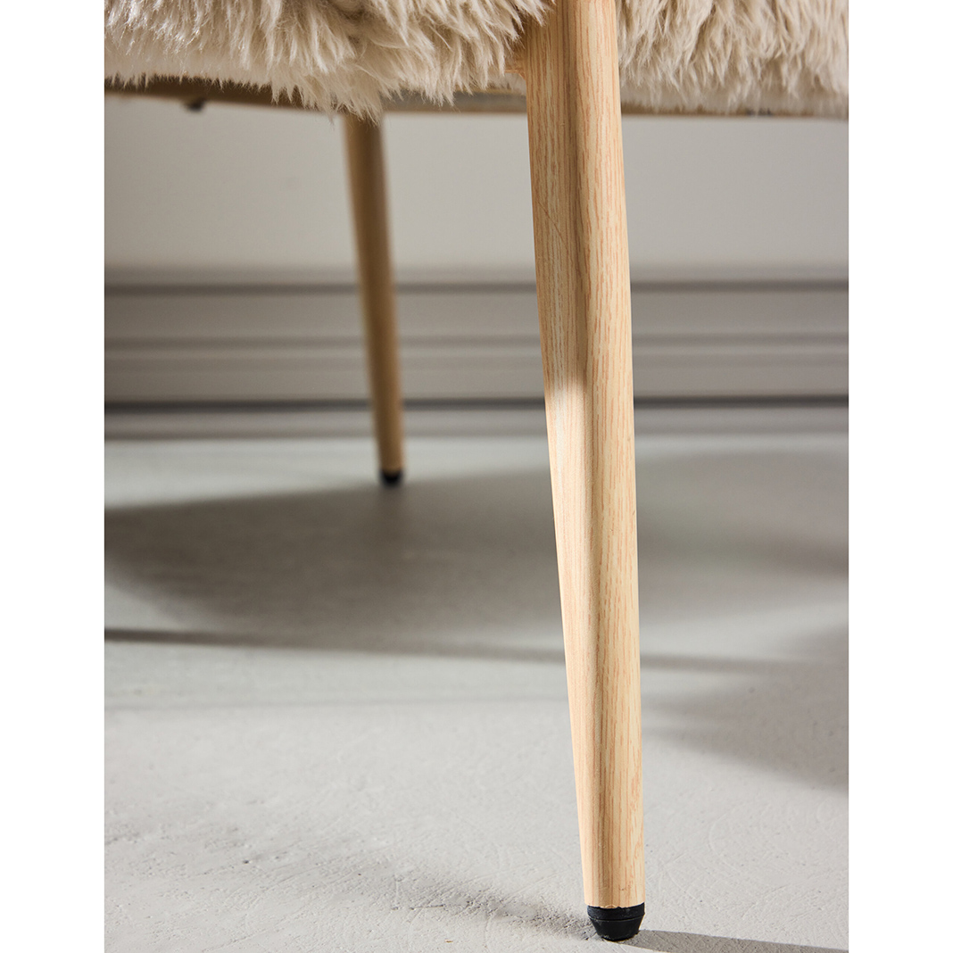 Fåtölj Venture Home Zenzi Konstpäls