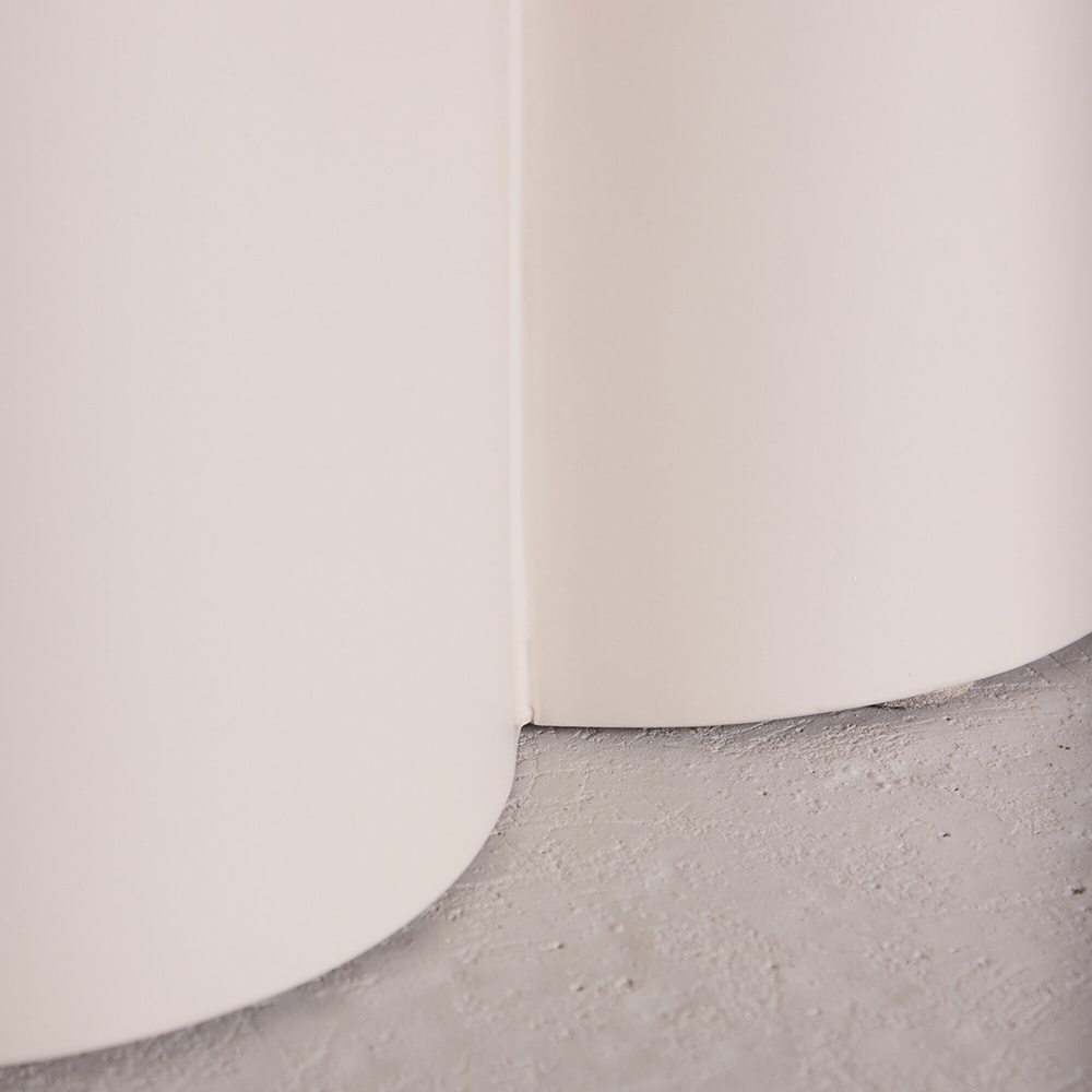 Soffbord Venture Home Olivia Ø80 cm Vit