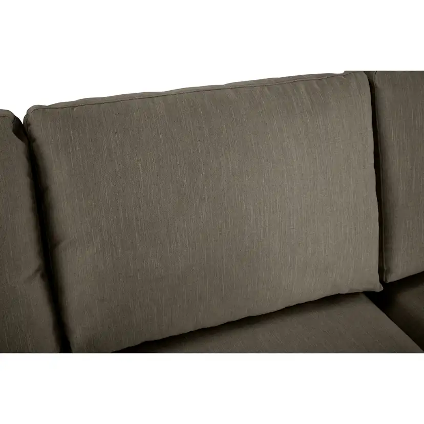 6-sitssoffa Scandinavian Choice Ocean Lyx U-formad med Schäslong 395 cm inkl Fotpall