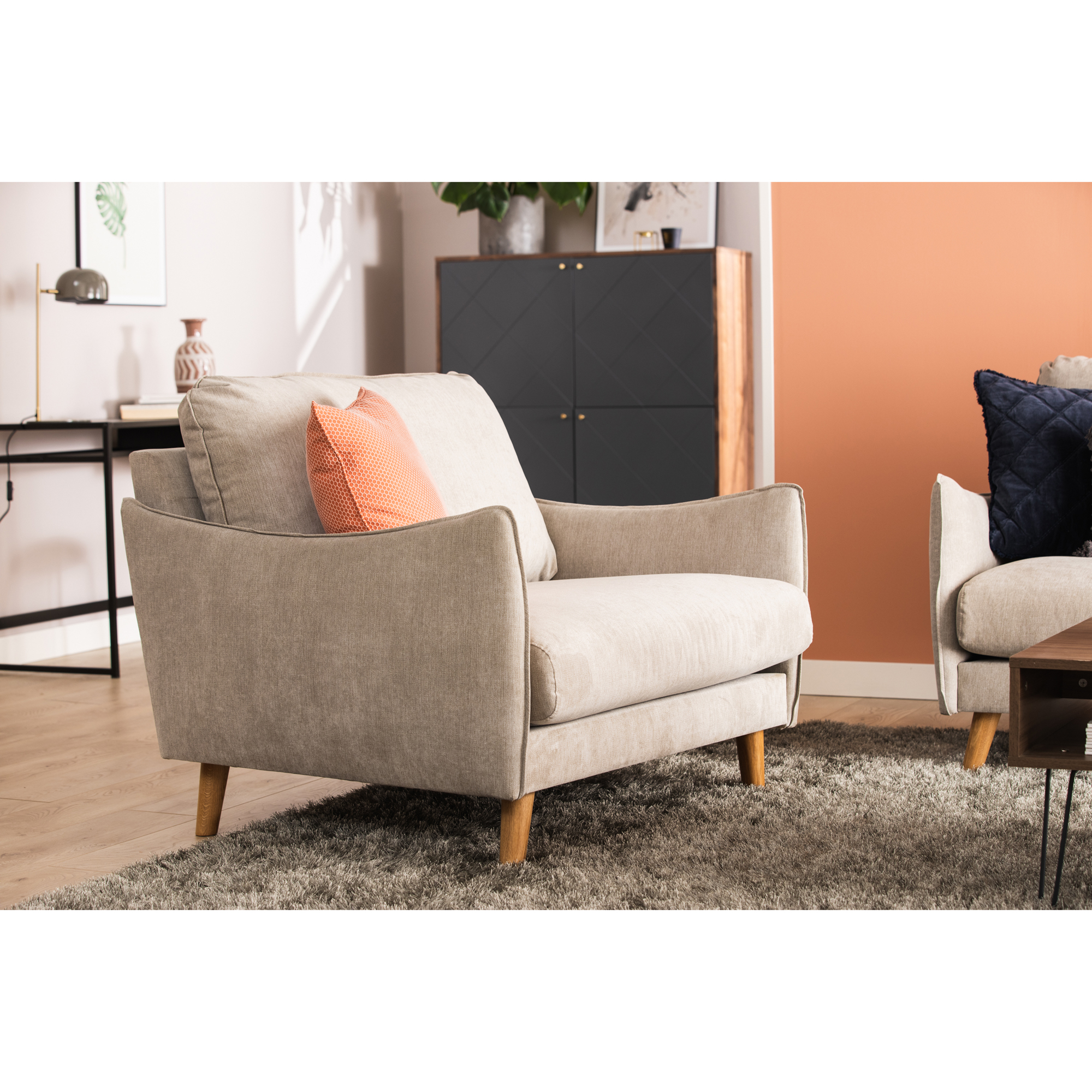 Fåtölj Scandi Days Trend Lyx Rak 104 cm