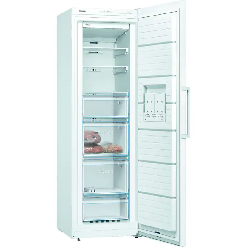Kyl/Frys Paket Bosch KSV36NWEP + GSN36VWEP Serie 2 186 cm Vit
