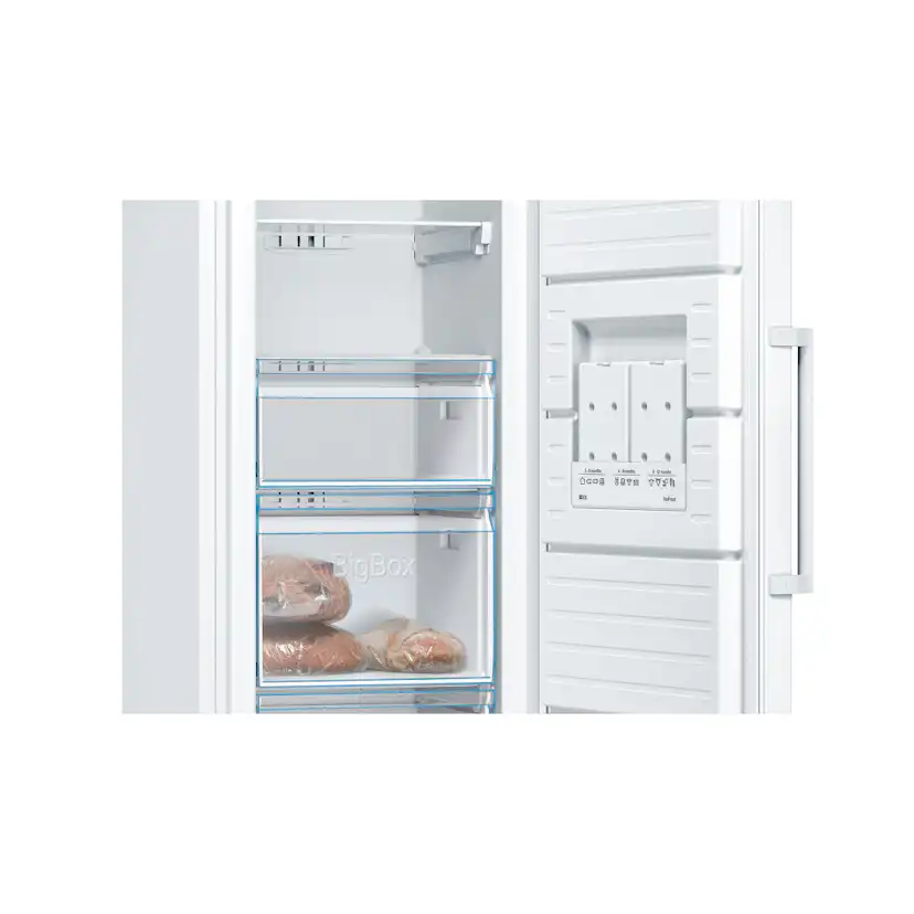Kyl/Frys Paket Bosch KSV36NWEP + GSN36VWEP Serie 2 186 cm Vit