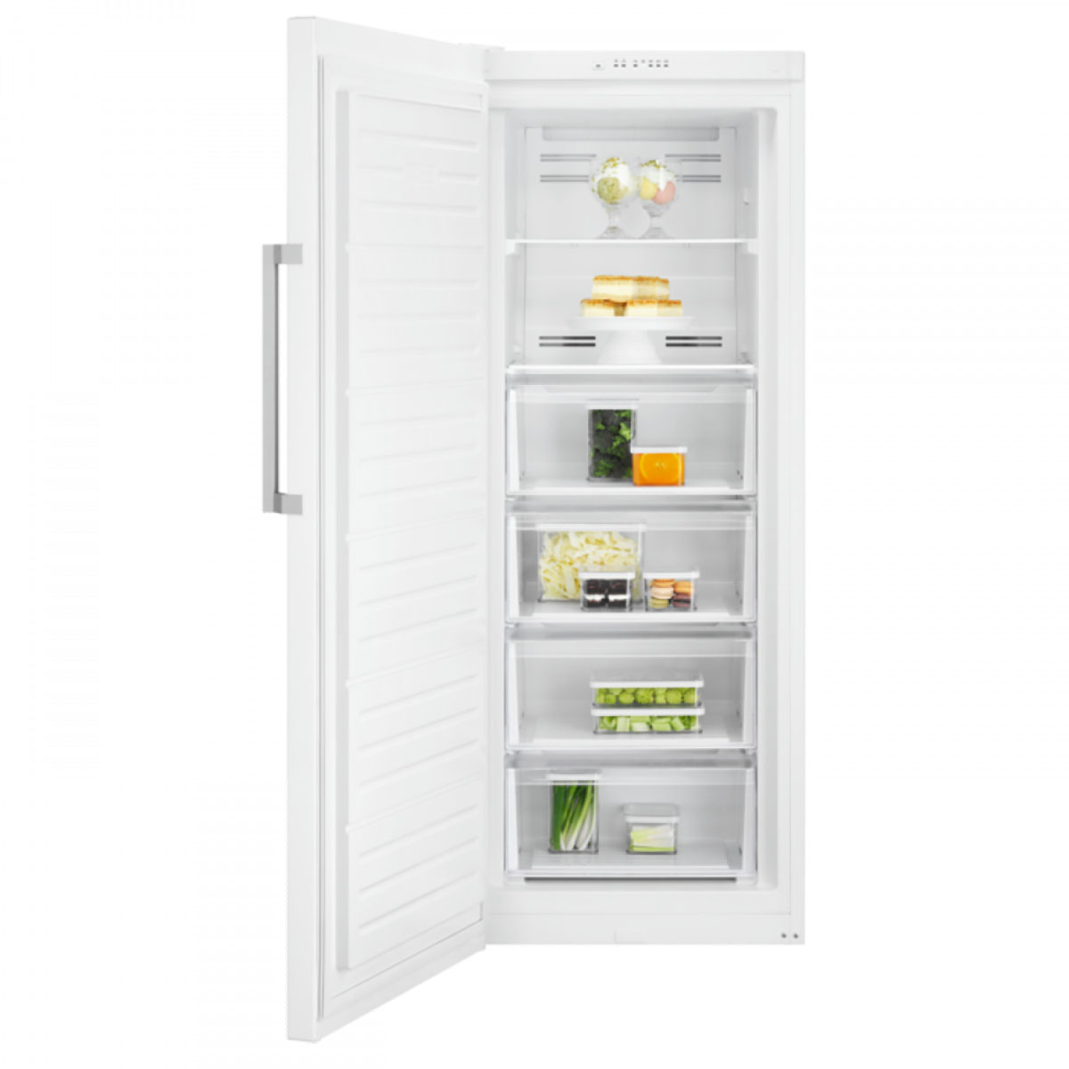 Kyl- och Fryspaket Electrolux DynamicAir NoFrost LRB2DE33W + LUT2NE32W Vit