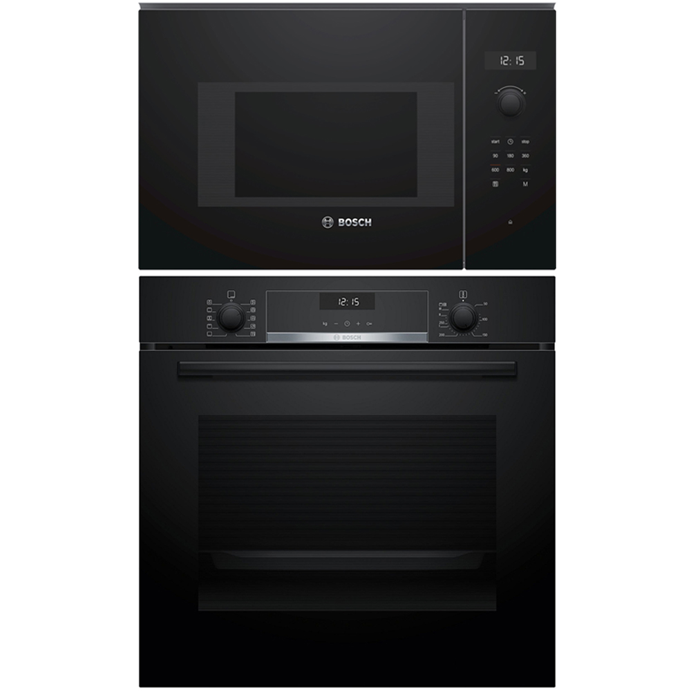 Ugn- och Mikropaket Bosch HBG537FB3 + BFL524MB0