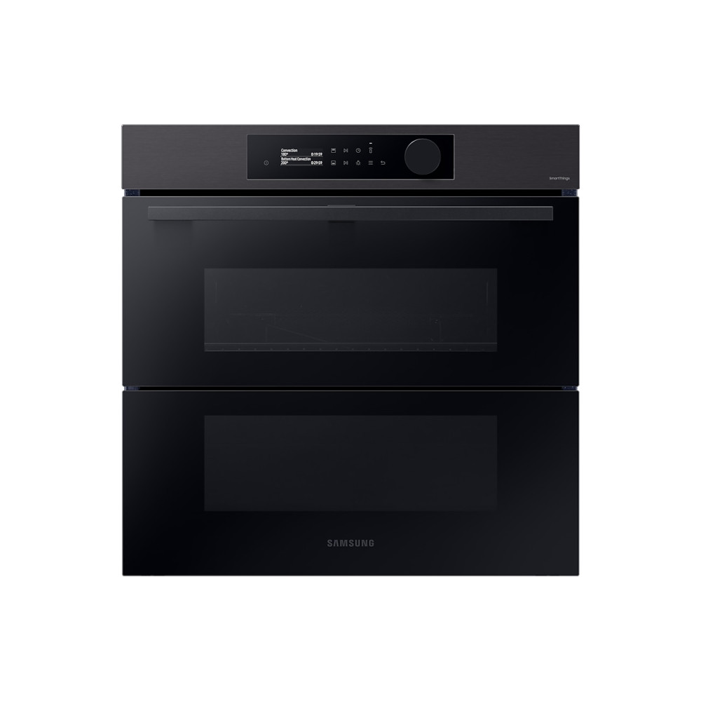 Ugn- och Mikropaket Samsung NV7B57508AB + MG22M8284AM Svart med Varmluft och Pyrolytisk Rengöring