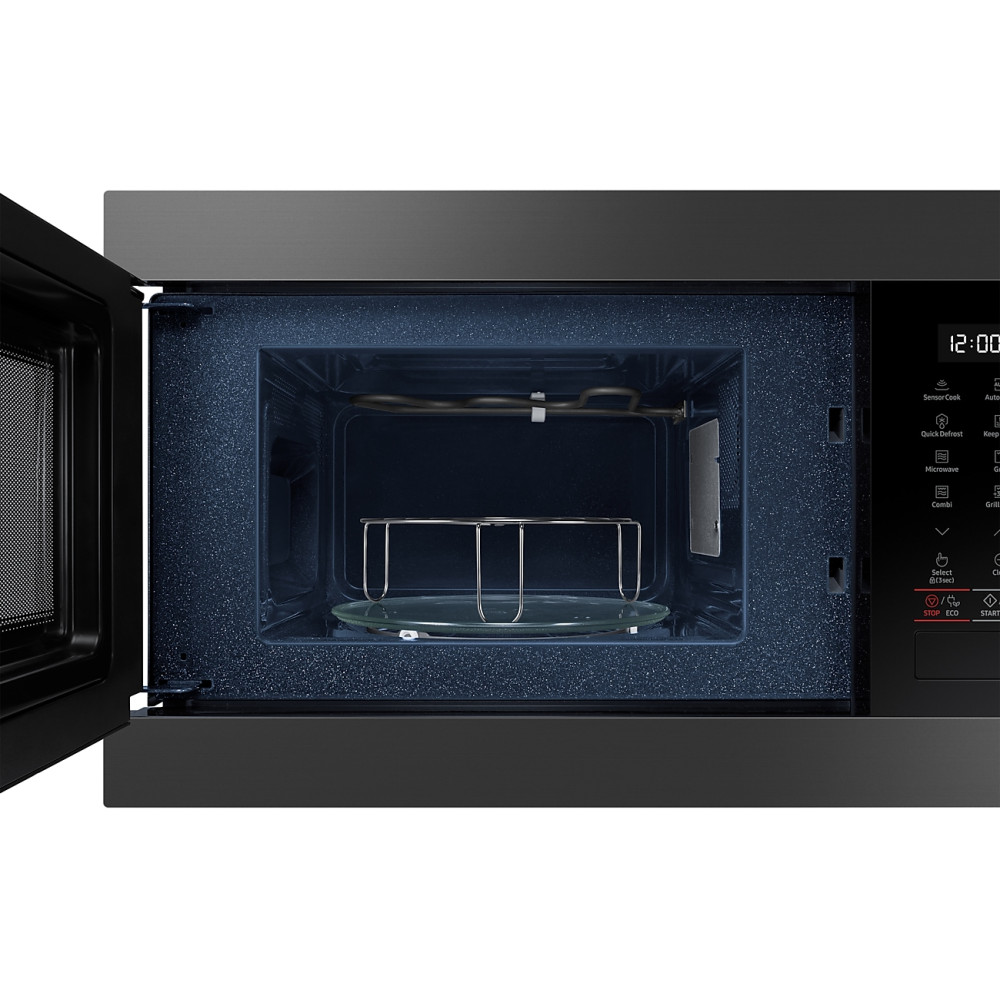 Ugn- och Mikropaket Samsung NV7B57508AB + MG22M8284AM Svart med Varmluft och Pyrolytisk Rengöring