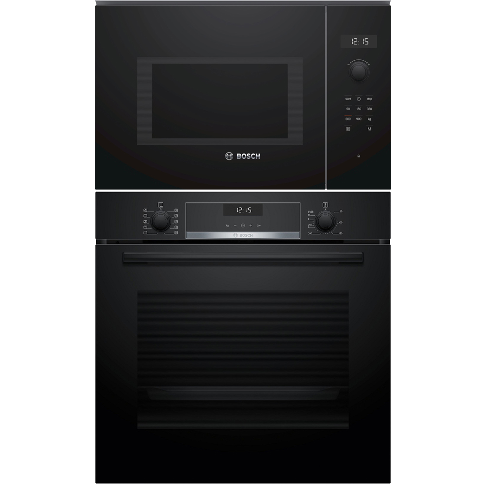 Ugn- och Mikropaket Bosch HBG537FB3 + BFL554MB0