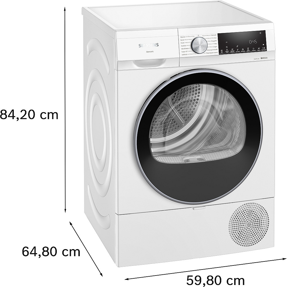 Tvättmaskin med Torktumlare Siemens iQ500 WG56G2AADN + WQ42G20KDN Automatisk Dosering