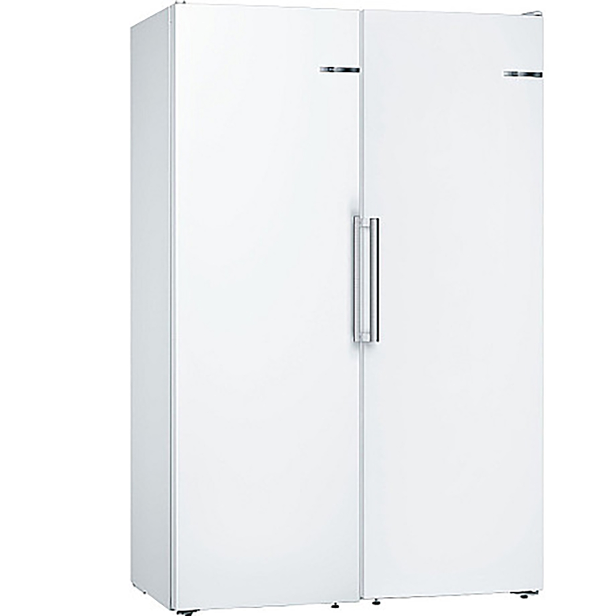 Fristående Kyl & Frys BOSCH KSV36FWDP-GSN36CWEP Serie 4 Vit