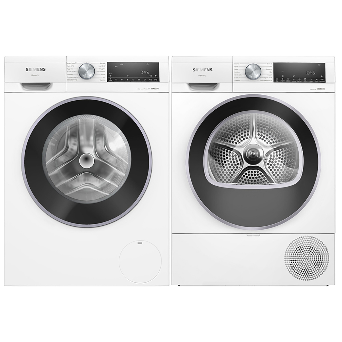 Tvättmaskin med Torktumlare Siemens WG44G2FKDN-WQ42G20KDN iQ500 Vit