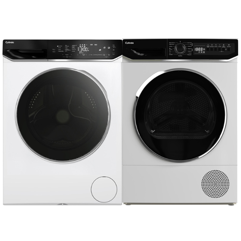 Tvätt- och Torkpaket Cylinda FT911G384A - TVP911G28E
