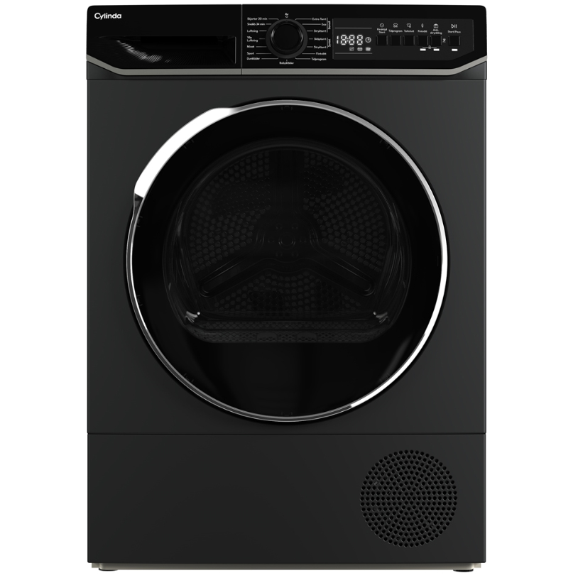Tvätt- och Torkpaket Cylinda FT911G394BiA - TVP911G29BID Antracit