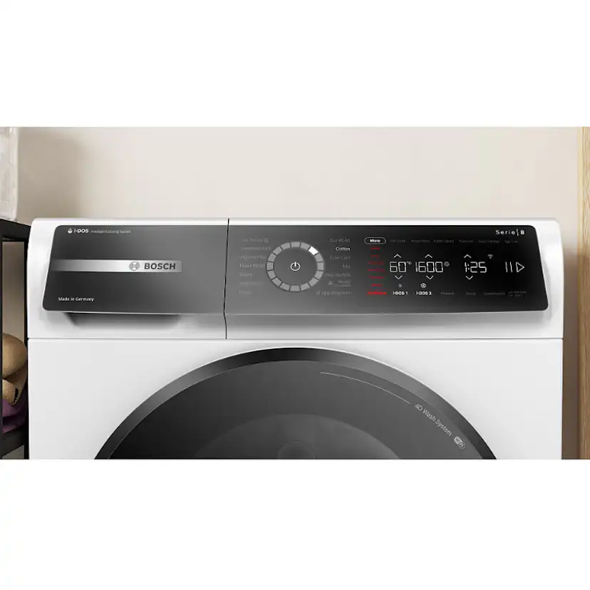 Tvätt- och Torkpaket Bosch WGB256A1SN-WQB246DASN Serie 8 med WIFI
