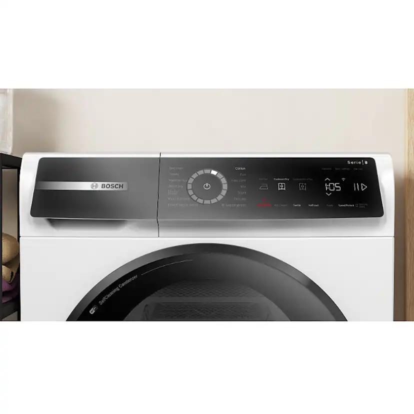 Tvätt- och Torkpaket Bosch WGB256A1SN-WQB246DASN Serie 8 med WIFI