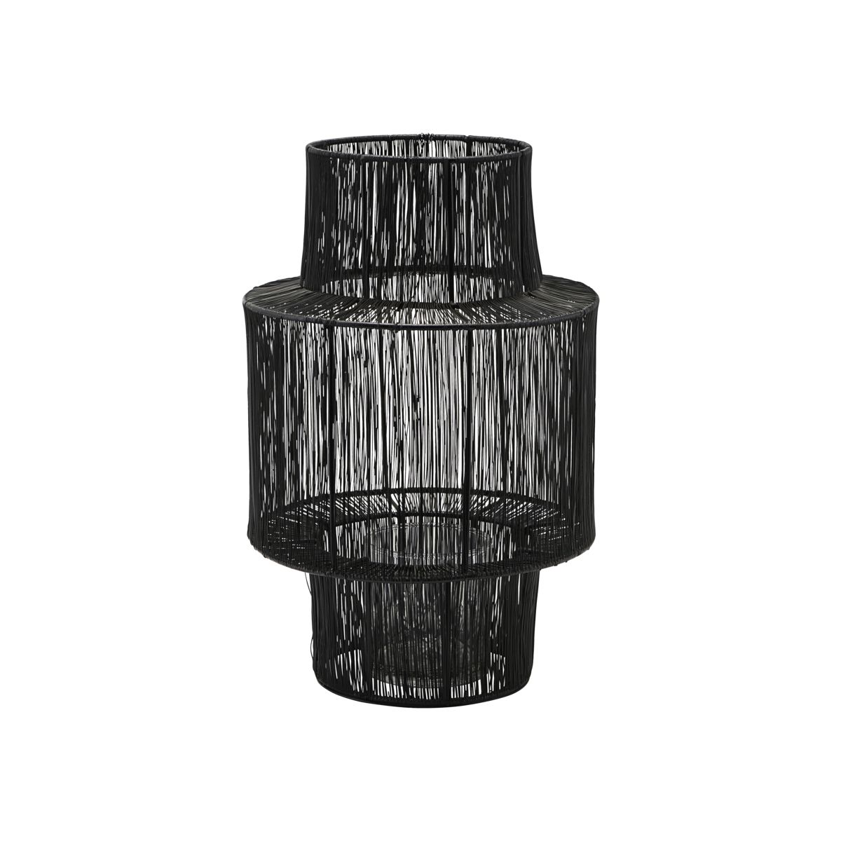 Lykta House Doctor Tabia Svart 350 mm