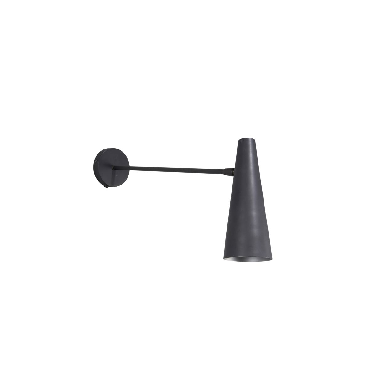 Vägglampa House Doctor Precise Svart, Längd: 470 mm