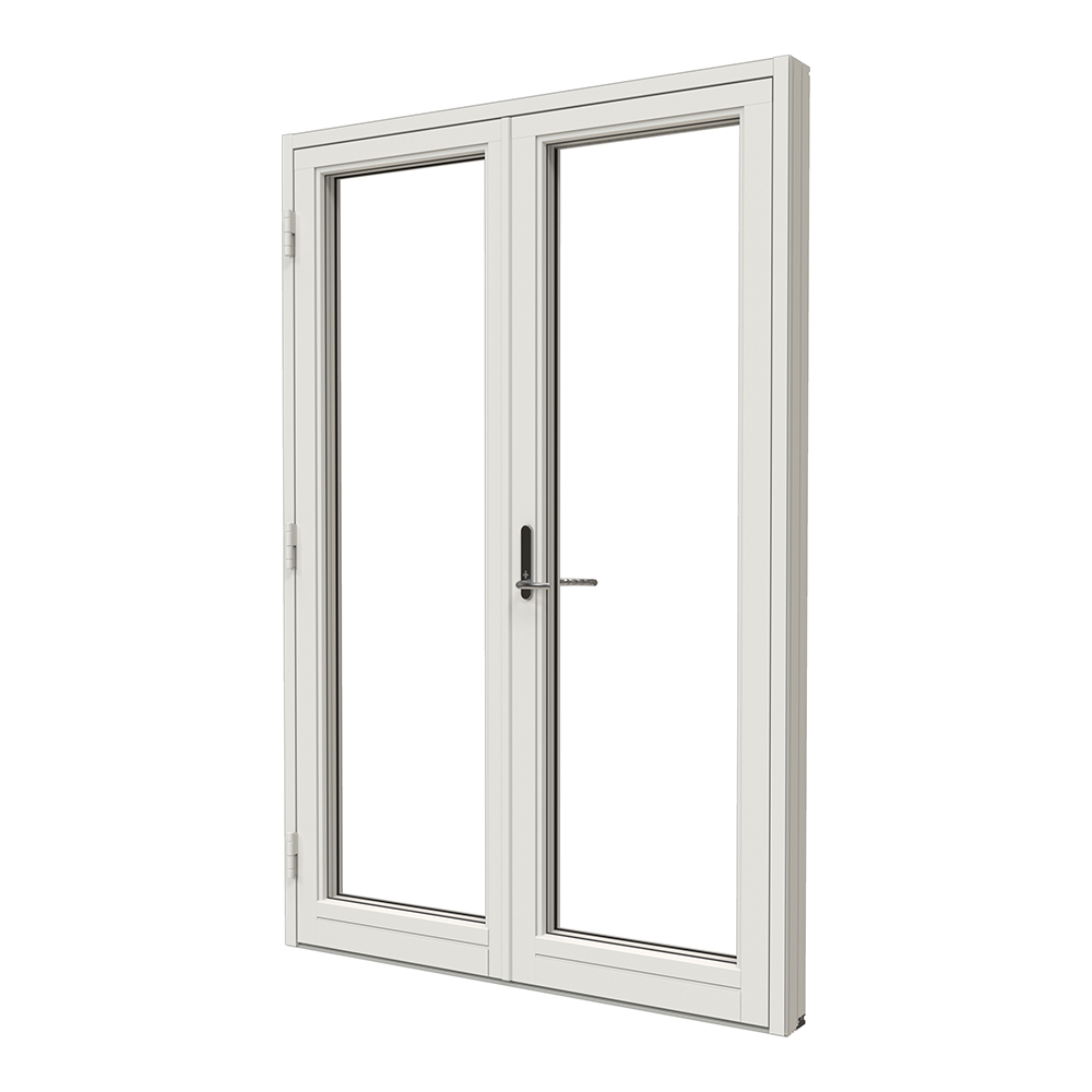 Parfönsterdörr NorDan Svanenmärkt NTech Helglasad Trä