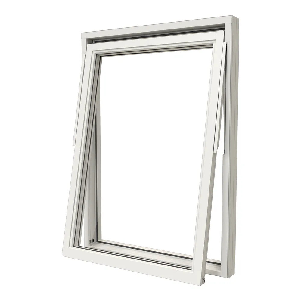 Vridfönster NorDan Svanenmärkt NTech 3-Glas Aluminium